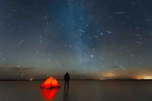 Meteor shower tonight
