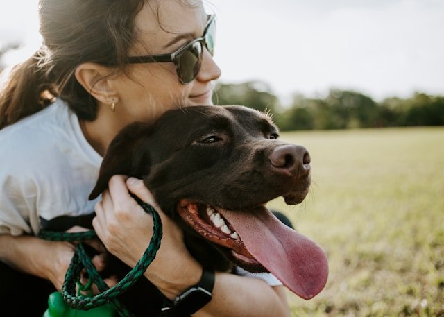 Pet influencer With Dog