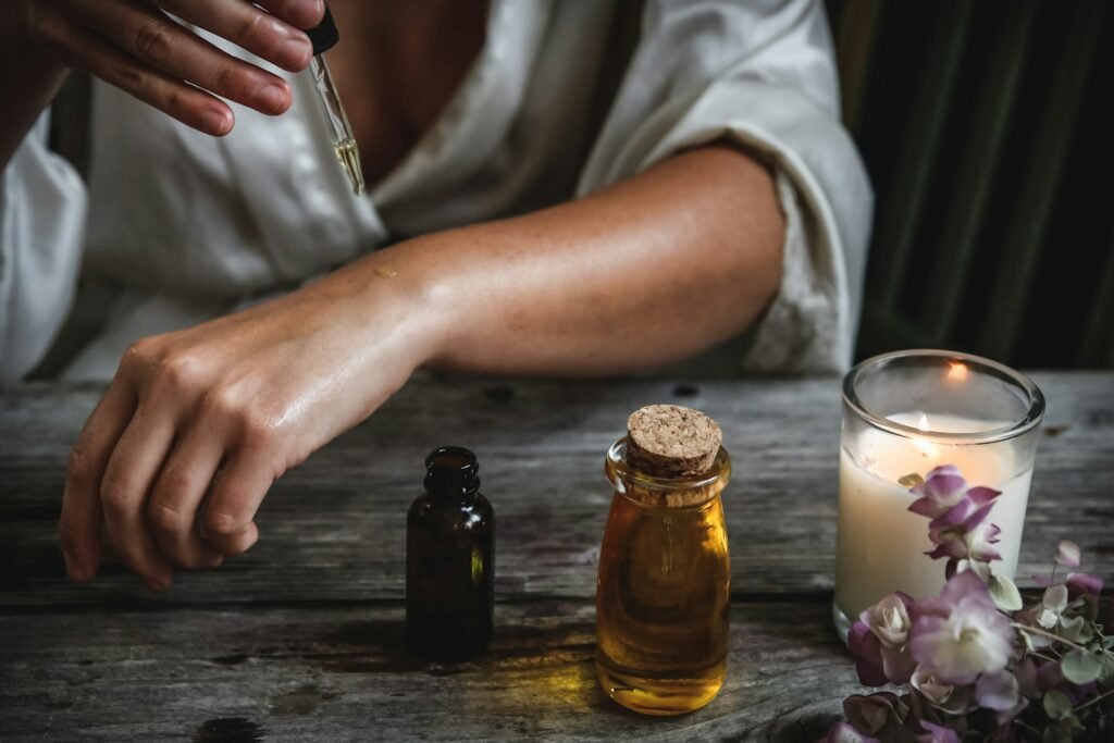 making rosemary oil