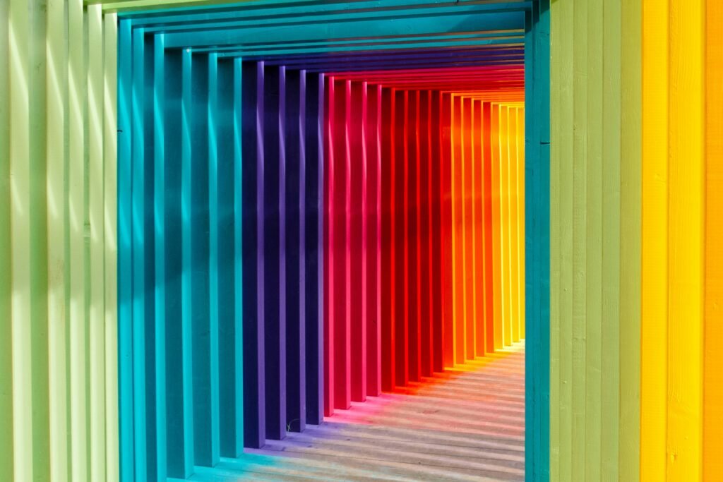 Rainbow color combinations