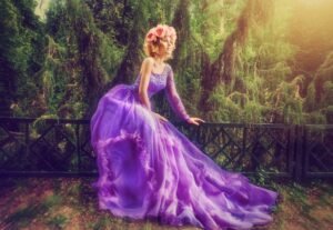 Lavender dress
